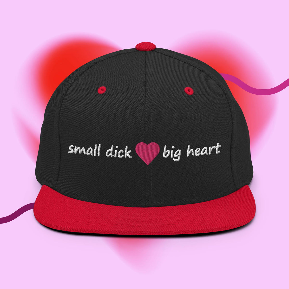 Small Dick Big Heart Snapback – Shirt Bimbo