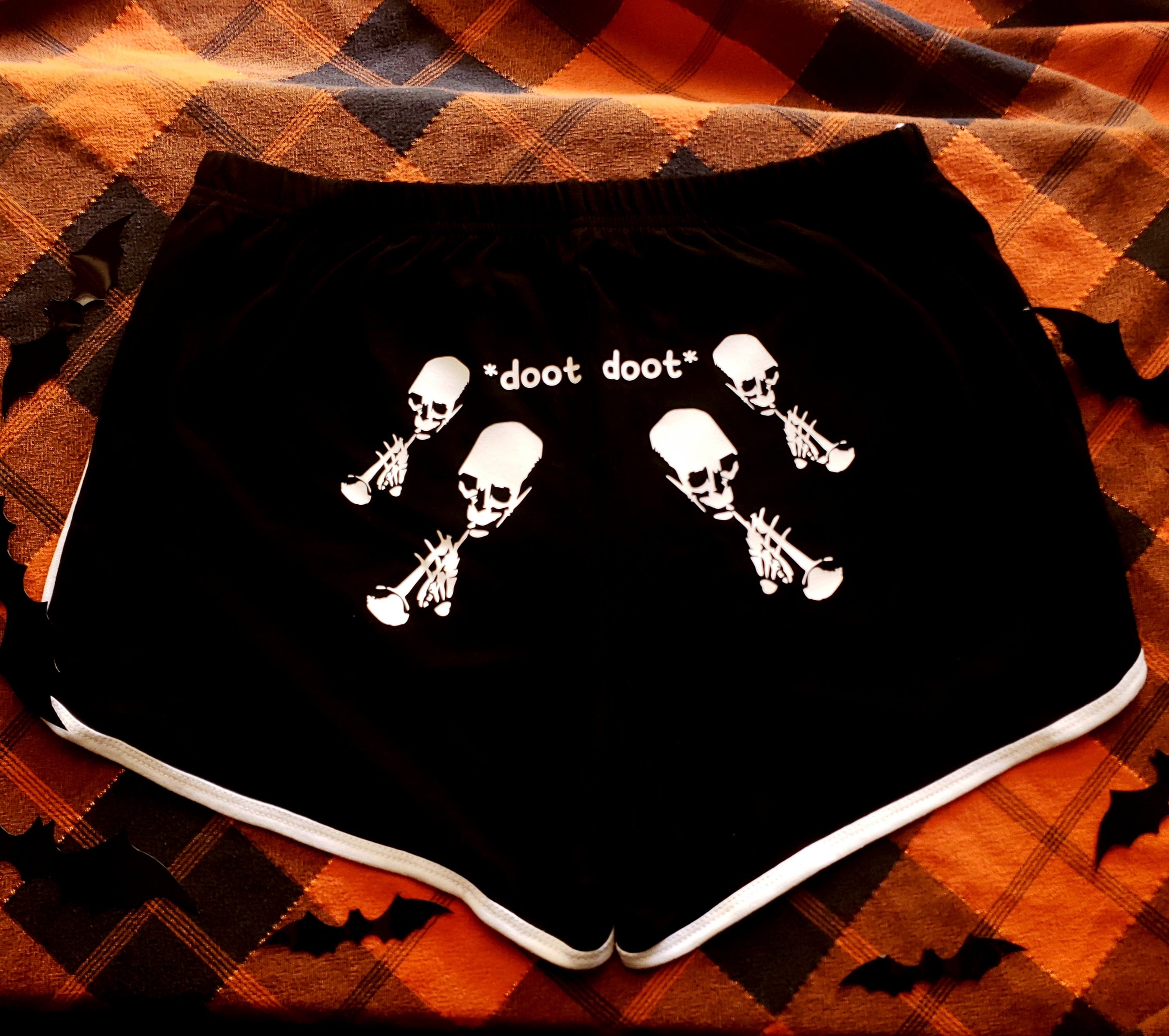 Skeleton Boyshorts 