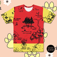 100 Acre Woods Crewneck Tee - Shirt Bimbo - 