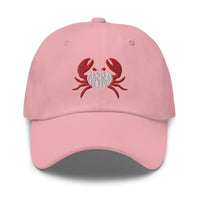 A Crab Is Pinching My Penis Dad Hat - Shirt Bimbo - 