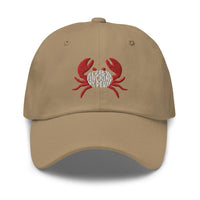 A Crab Is Pinching My Penis Dad Hat - Shirt Bimbo - 