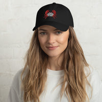 A Crab Is Pinching My Penis Dad Hat - Shirt Bimbo - 