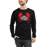 A Crab Is Pinching My Penis Long Sleeve Tee - Shirt Bimbo - 