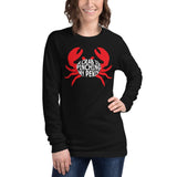 A Crab Is Pinching My Penis Long Sleeve Tee - Shirt Bimbo - 