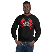 A Crab Is Pinching My Penis Sweatshirt - Shirt Bimbo - Sweatshirts, Hoodies, and Pullovers