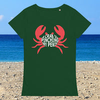 A Crab Is Pinching My Penis Fitted Tee