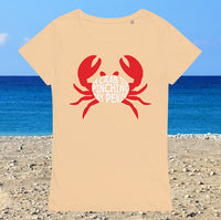 A Crab Is Pinching My Penis Fitted Tee