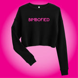 Bimbofied Crop Sweatshirt - Shirt Bimbo - Crop Sweatshirt