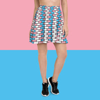 Brick Flowy Skirt - Shirt Bimbo - 