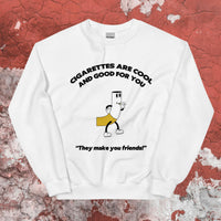 Cigarettes Are Cool Sweatshirt - Shirt Bimbo - 