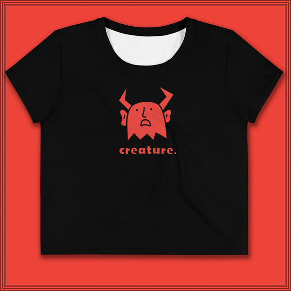 Creature Crop Top - Shirt Bimbo - 