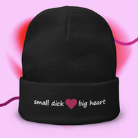 Small Dick Big Heart Beanie