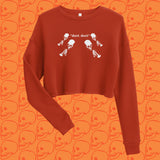 Doot Doot Crop Sweatshirt