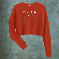 Lesbians Guns Beer Trans Women - Crop Sweater