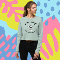 Gay American Mouse - Crop Sweatshirt