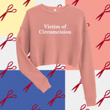 Victim of Circumcision Crop Sweatshirt