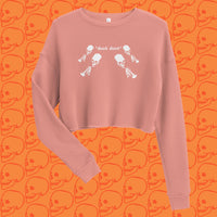 Doot Doot Crop Sweatshirt