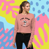 Gay American Mouse - Crop Sweatshirt