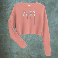 Lesbians Guns Beer Trans Women - Crop Sweater