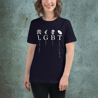 Lesbians Guns Beer Trans Women - Fitted Tee