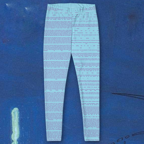 Gatsby Leggings - Full Text+ – Shirt Bimbo