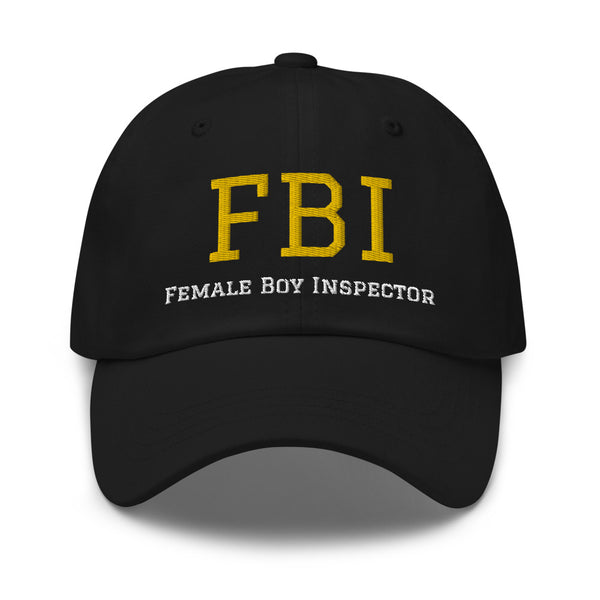 Female Boy Inspector Dad Hat