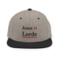 Jesus Is Lorde Snapback