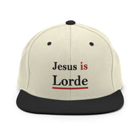 Jesus Is Lorde Snapback