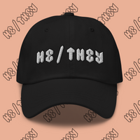 He/They Cool Pronoun Dad Hat