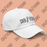 He/They Cool Pronoun Dad Hat