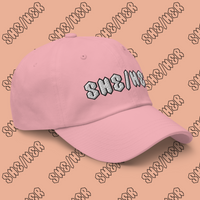 She/Her Cool Pronoun Dad Hat