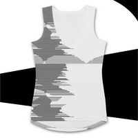 Distortion Fitted Tank Top