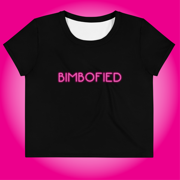 Bimbofied Crop Top