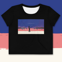 I'd Rather Be Fishing (at the Third Impact) Crop Top
