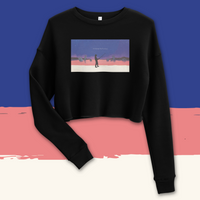 I'd Rather Be Fishing (at the Third Impact) Crop Sweatshirt