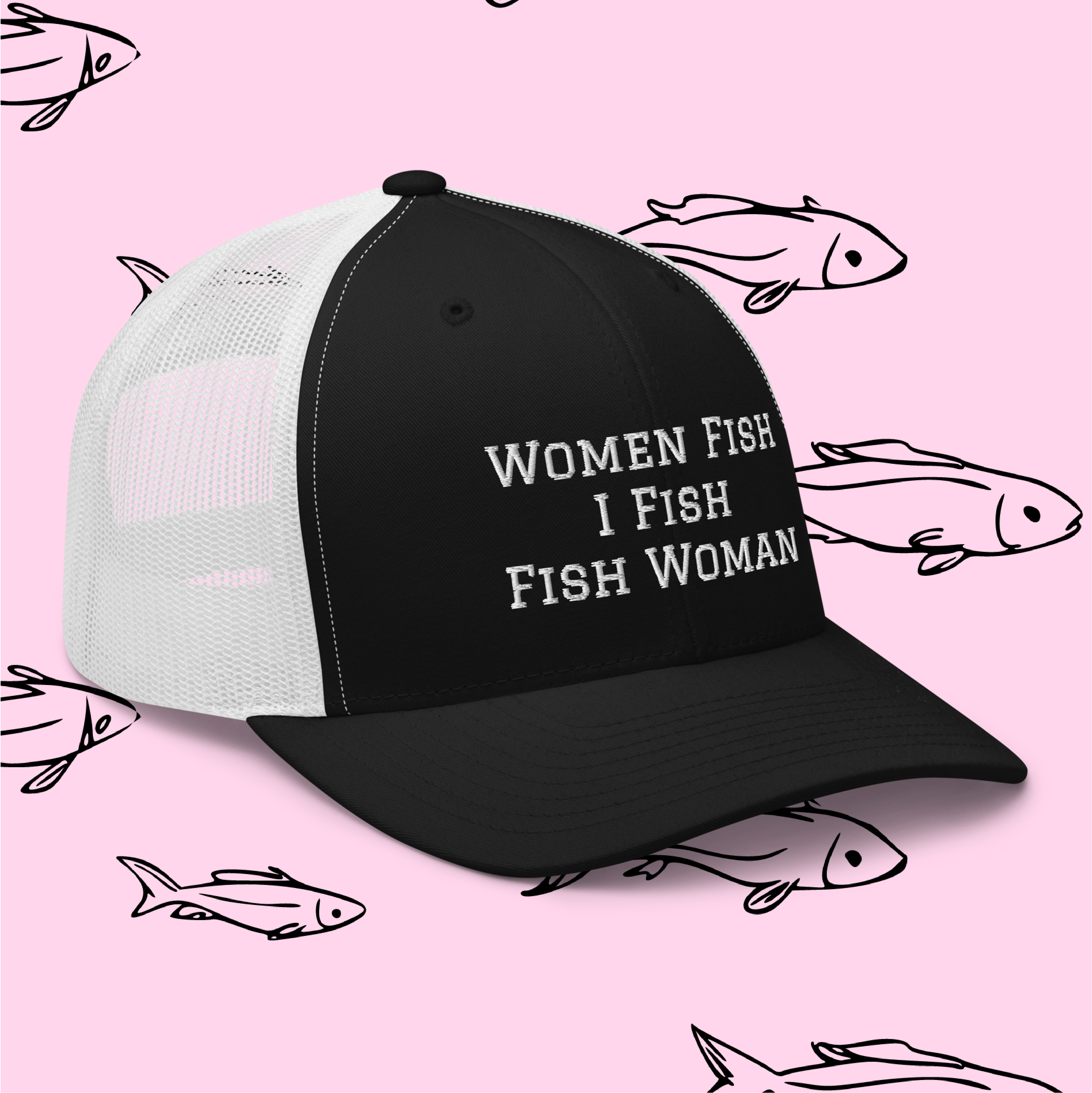 I AM AFRAID OF WOMEN AND ALSO FISH Cap for Sale by OliverC