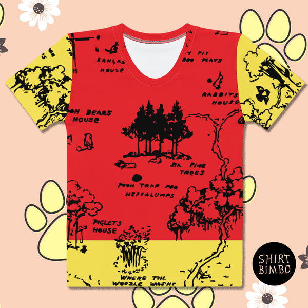 100 Acre Woods Fitted Tee