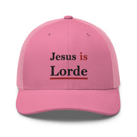 Jesus is Lorde Trucker Cap