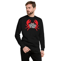 A Crab Is Pinching My Penis Fleece Pullover