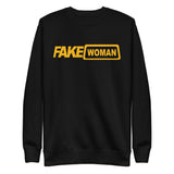 Fake Woman Fleece Pullover