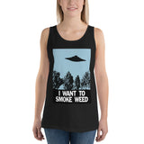 I Want To Smoke Weed Tank Top